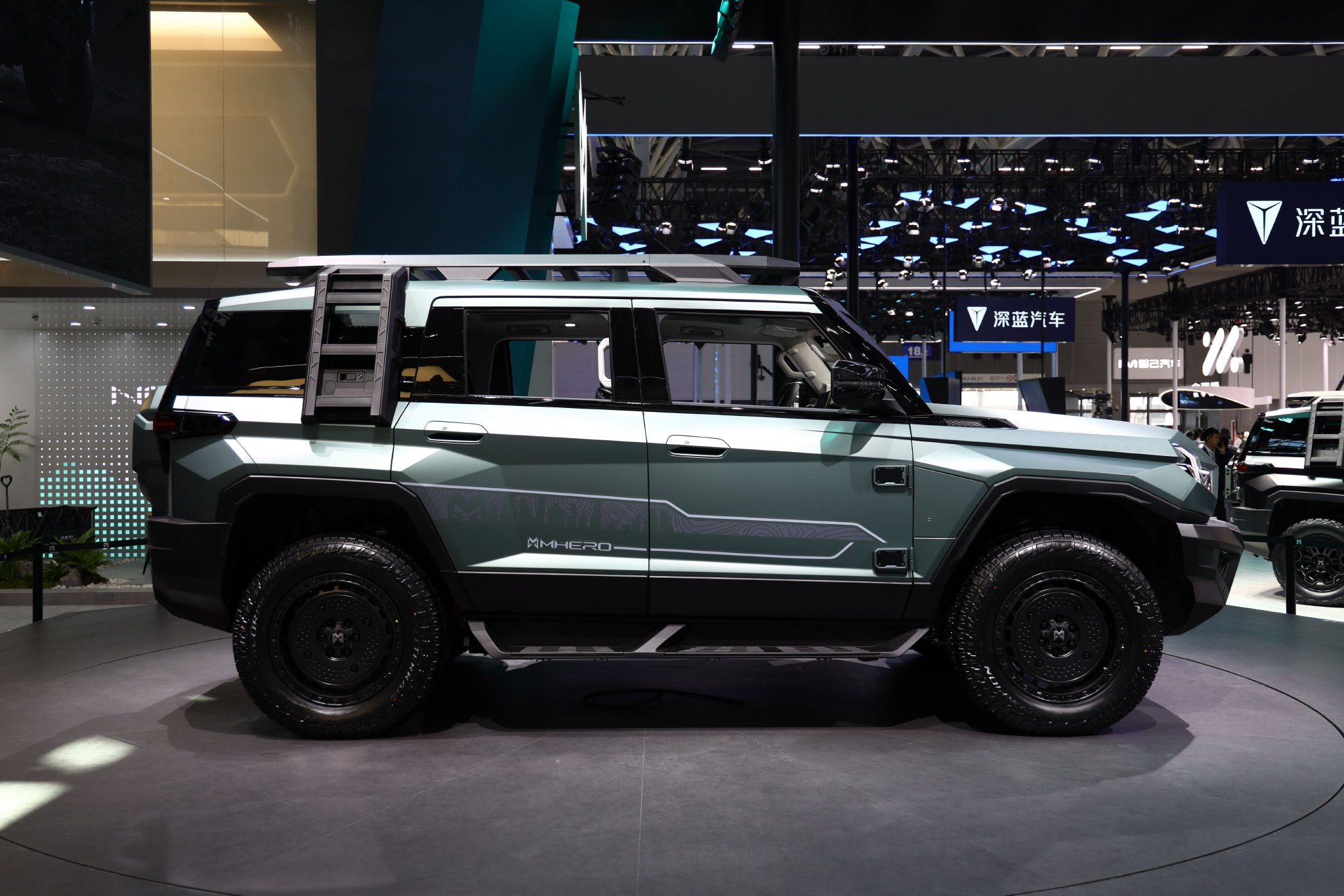 2023 Guangzhou Auto Show: Luxury electric off-road warrior 917 unveiled.