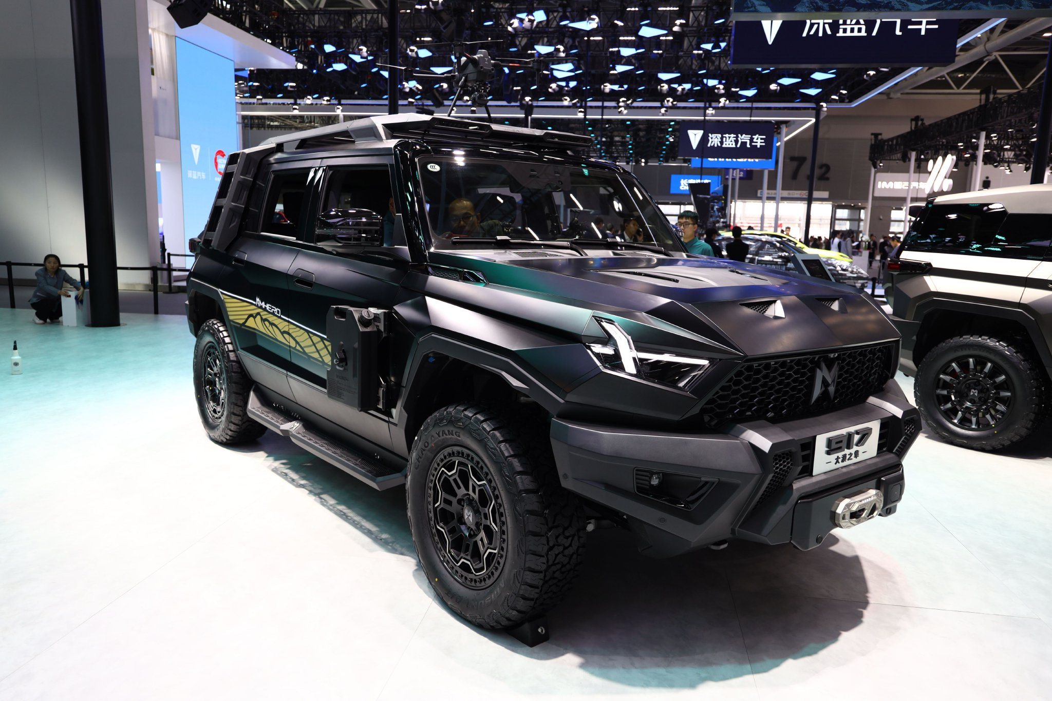 2023 Guangzhou Auto Show: Luxury electric off-road warrior 917 unveiled.