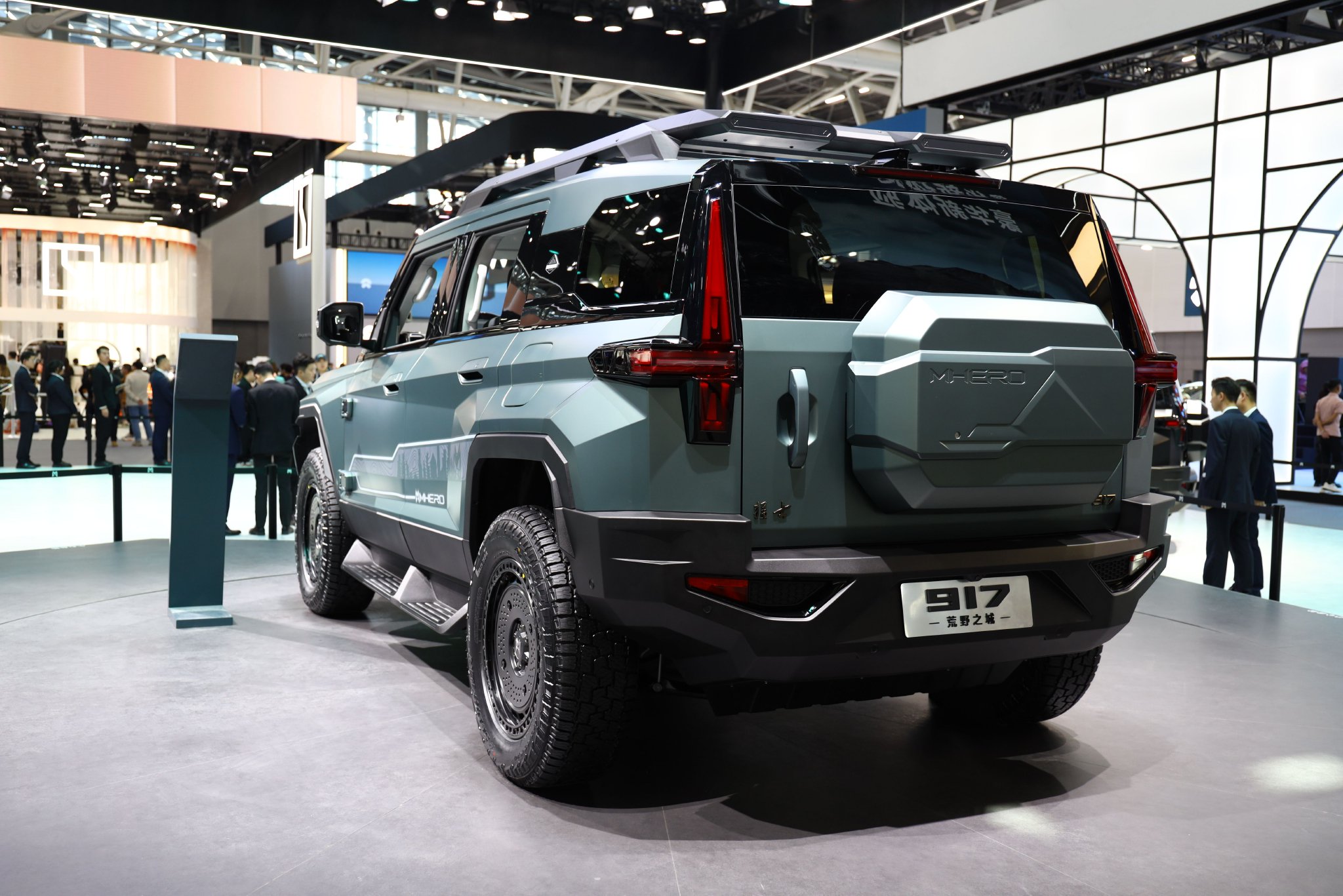 2023 Guangzhou Auto Show: Luxury electric off-road warrior 917 unveiled.